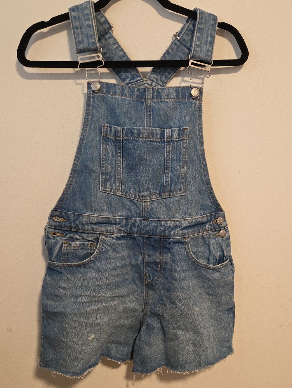 wild fable Light Blue Denim Overall Shorts